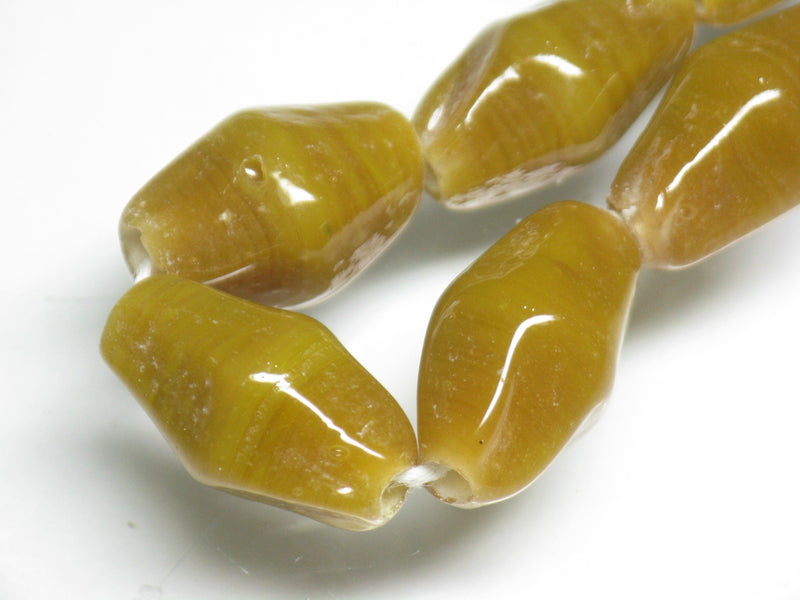 TOKO-BEADS AG037-13N Glass bead (strand) 10~11mm AG037-13N ひし形とんぼ玉（連） 10~11mm Asian bead & African bead  Handmade,Lampeork,bead,asia,india,ethnic,parts,accessory,beads とんぼ玉,ビーズ,トンボ玉,アジア,インド,エスニック,手作り,パーツ,アクセサリー