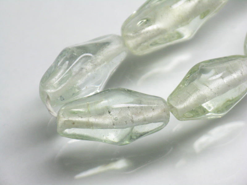 TOKO-BEADS AG037-14N Glass bead (strand) 9~10mm AG037-14N ひし形とんぼ玉（連） 9~10mm Asian bead & African bead  Handmade,Lampeork,bead,asia,india,ethnic,parts,accessory,beads とんぼ玉,ビーズ,トンボ玉,アジア,インド,エスニック,手作り,パーツ,アクセサリー
