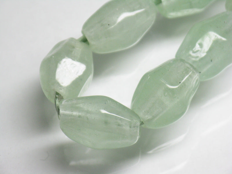 TOKO-BEADS AG037-17N Glass bead (strand) 11~12mm AG037-17N ひし形とんぼ玉（連） 11~12mm Asian bead & African bead  Handmade,Lampeork,bead,asia,india,ethnic,parts,accessory,beads とんぼ玉,ビーズ,トンボ玉,アジア,インド,エスニック,手作り,パーツ,アクセサリー