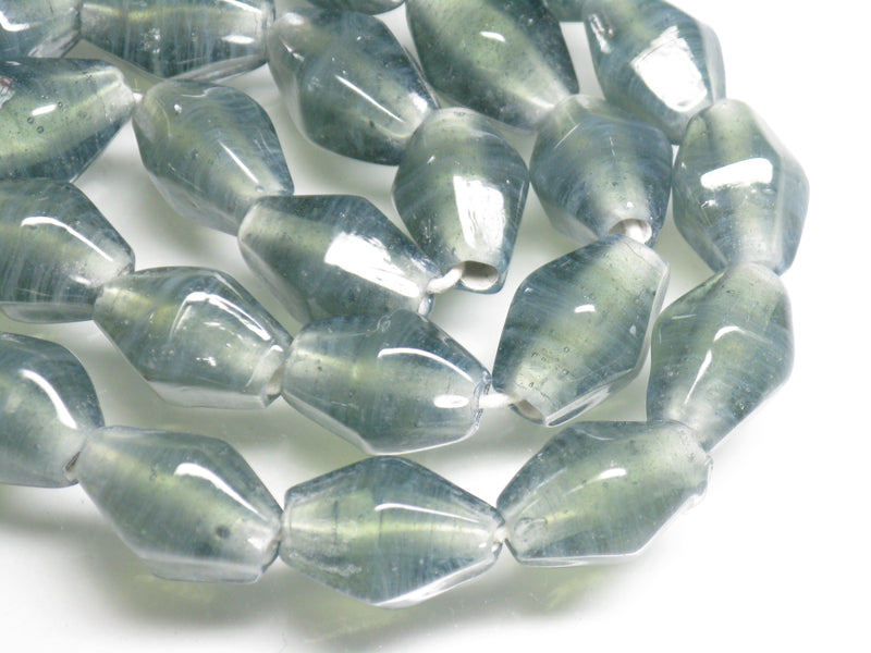 TOKO-BEADS AG037-23N Glass bead (strand) 10~11mm AG037-23N ひし形とんぼ玉（連） 10~11mm Asian bead & African bead  Handmade,Lampeork,bead,asia,india,ethnic,parts,accessory,beads とんぼ玉,ビーズ,トンボ玉,アジア,インド,エスニック,手作り,パーツ,アクセサリー