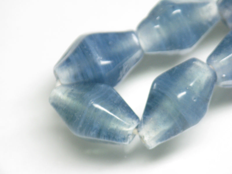 TOKO-BEADS AG037-29N Glass bead (strand) 11~12mm AG037-29N ひし形とんぼ玉（連） 11~12mm Asian bead & African bead  Handmade,Lampeork,bead,asia,india,ethnic,parts,accessory,beads とんぼ玉,ビーズ,トンボ玉,アジア,インド,エスニック,手作り,パーツ,アクセサリー