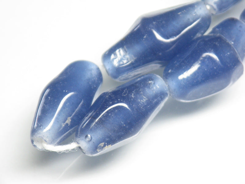 TOKO-BEADS AG037-30N Glass bead (strand) 9~10mm AG037-30N ひし形とんぼ玉（連） 9~10mm Asian bead & African bead  Handmade,Lampeork,bead,asia,india,ethnic,parts,accessory,beads とんぼ玉,ビーズ,トンボ玉,アジア,インド,エスニック,手作り,パーツ,アクセサリー