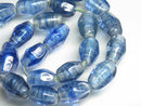 TOKO-BEADS AG037-34N Glass bead (strand) 10~11mm AG037-34N ひし形とんぼ玉（連） 10~11mm Asian bead & African bead  Handmade,Lampeork,bead,asia,india,ethnic,parts,accessory,beads とんぼ玉,ビーズ,トンボ玉,アジア,インド,エスニック,手作り,パーツ,アクセサリー