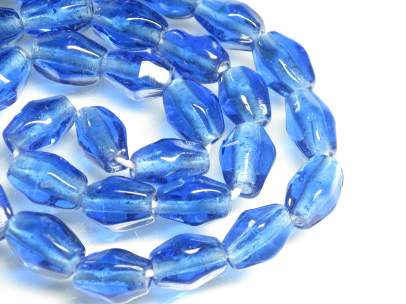 TOKO-BEADS AG037-35N Glass bead (strand) 9~10mm AG037-35N ひし形とんぼ玉（連） 9~10mm Asian bead & African bead  Handmade,Lampeork,bead,asia,india,ethnic,parts,accessory,beads とんぼ玉,ビーズ,トンボ玉,アジア,インド,エスニック,手作り,パーツ,アクセサリー