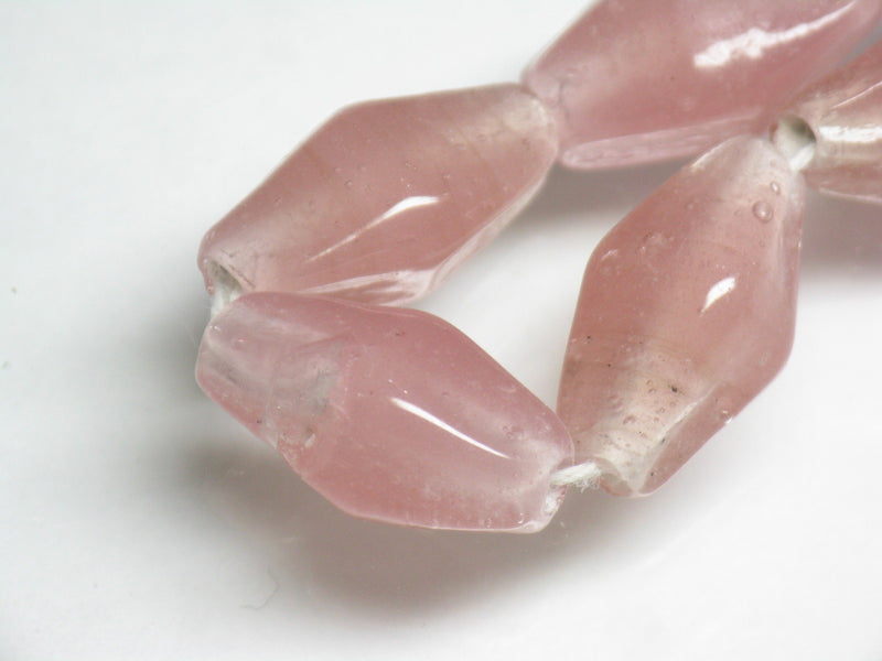 TOKO-BEADS AG037-41N Glass bead (strand) 10~11mm AG037-41N ひし形とんぼ玉（連） 10~11mm Asian bead & African bead  Handmade,Lampeork,bead,asia,india,ethnic,parts,accessory,beads とんぼ玉,ビーズ,トンボ玉,アジア,インド,エスニック,手作り,パーツ,アクセサリー