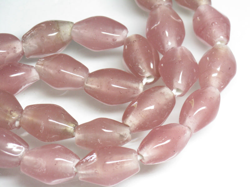 TOKO-BEADS AG037-42N Glass bead (strand) 10~11mm AG037-42N ひし形とんぼ玉（連） 10~11mm Asian bead & African bead  Handmade,Lampeork,bead,asia,india,ethnic,parts,accessory,beads とんぼ玉,ビーズ,トンボ玉,アジア,インド,エスニック,手作り,パーツ,アクセサリー