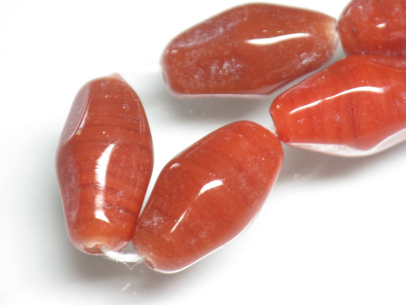 TOKO-BEADS AG037-44N Glass bead (strand) 10~11mm AG037-44N ひし形とんぼ玉（連） 10~11mm Asian bead & African bead  Handmade,Lampeork,bead,asia,india,ethnic,parts,accessory,beads とんぼ玉,ビーズ,トンボ玉,アジア,インド,エスニック,手作り,パーツ,アクセサリー