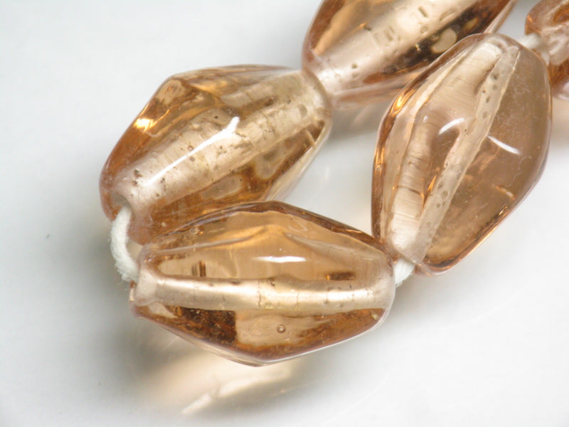 TOKO-BEADS AG037-49N Glass bead (strand) 11~13mm AG037-49N ひし形とんぼ玉（連） 11~13mm Asian bead & African bead  Handmade,Lampeork,bead,asia,india,ethnic,parts,accessory,beads とんぼ玉,ビーズ,トンボ玉,アジア,インド,エスニック,手作り,パーツ,アクセサリー