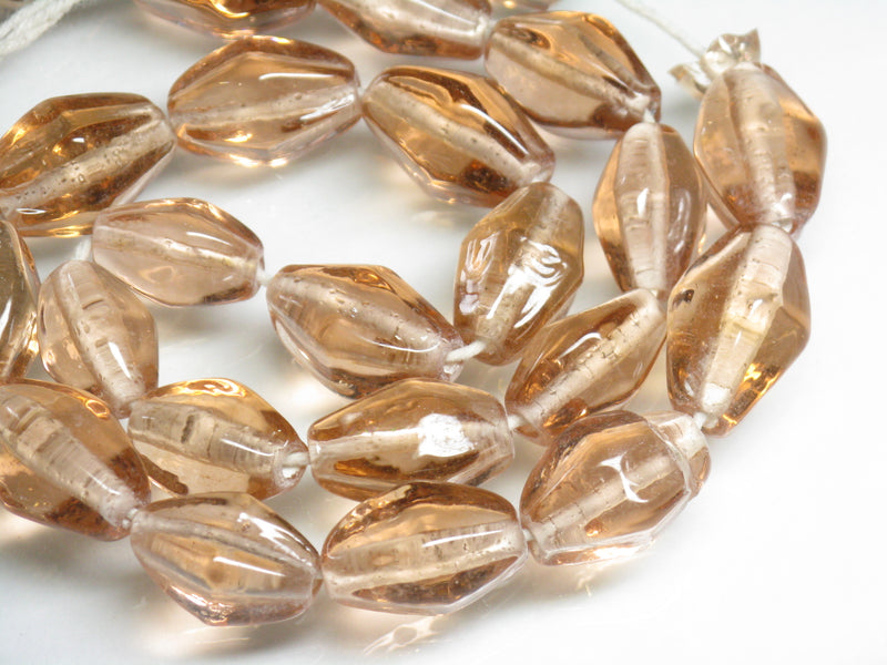 TOKO-BEADS AG037-49N Glass bead (strand) 11~13mm AG037-49N ひし形とんぼ玉（連） 11~13mm Asian bead & African bead  Handmade,Lampeork,bead,asia,india,ethnic,parts,accessory,beads とんぼ玉,ビーズ,トンボ玉,アジア,インド,エスニック,手作り,パーツ,アクセサリー
