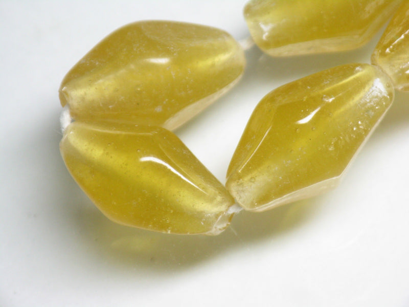 TOKO-BEADS AG037-50N Glass bead (strand) 11~12mm AG037-50N ひし形とんぼ玉（連） 11~12mm Asian bead & African bead  Handmade,Lampeork,bead,asia,india,ethnic,parts,accessory,beads とんぼ玉,ビーズ,トンボ玉,アジア,インド,エスニック,手作り,パーツ,アクセサリー