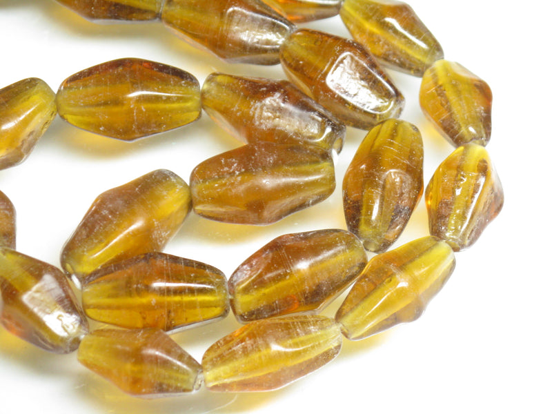 TOKO-BEADS AG037-53N Glass bead (strand) 9~12mm AG037-53N ひし形とんぼ玉（連） 9~12mm Asian bead & African bead  Handmade,Lampeork,bead,asia,india,ethnic,parts,accessory,beads とんぼ玉,ビーズ,トンボ玉,アジア,インド,エスニック,手作り,パーツ,アクセサリー