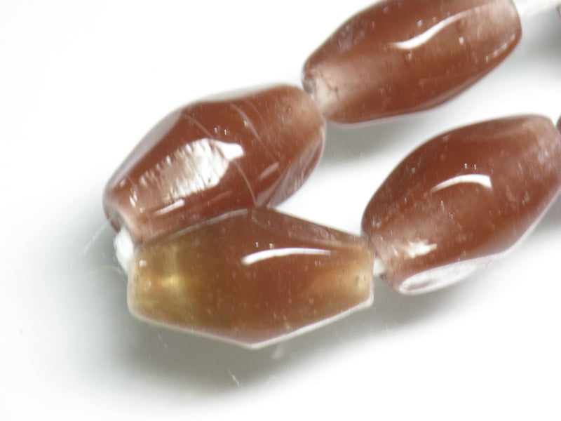 TOKO-BEADS AG037-55N Glass bead (strand) 11~12mm AG037-55N ひし形とんぼ玉（連） 11~12mm Asian bead & African bead  Handmade,Lampeork,bead,asia,india,ethnic,parts,accessory,beads とんぼ玉,ビーズ,トンボ玉,アジア,インド,エスニック,手作り,パーツ,アクセサリー