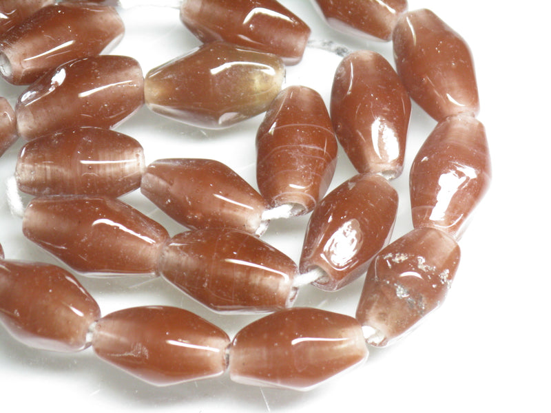 TOKO-BEADS AG037-55N Glass bead (strand) 11~12mm AG037-55N ひし形とんぼ玉（連） 11~12mm Asian bead & African bead  Handmade,Lampeork,bead,asia,india,ethnic,parts,accessory,beads とんぼ玉,ビーズ,トンボ玉,アジア,インド,エスニック,手作り,パーツ,アクセサリー