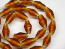 TOKO-BEADS AG038N-03 Glass bead (strand) 11~12mm AG038N-03 ひし形とんぼ玉（連） 11~12mm Asian bead & African bead  Handmade,Lampeork,bead,asia,india,ethnic,parts,accessory,beads とんぼ玉,ビーズ,トンボ玉,アジア,インド,エスニック,手作り,パーツ,アクセサリー