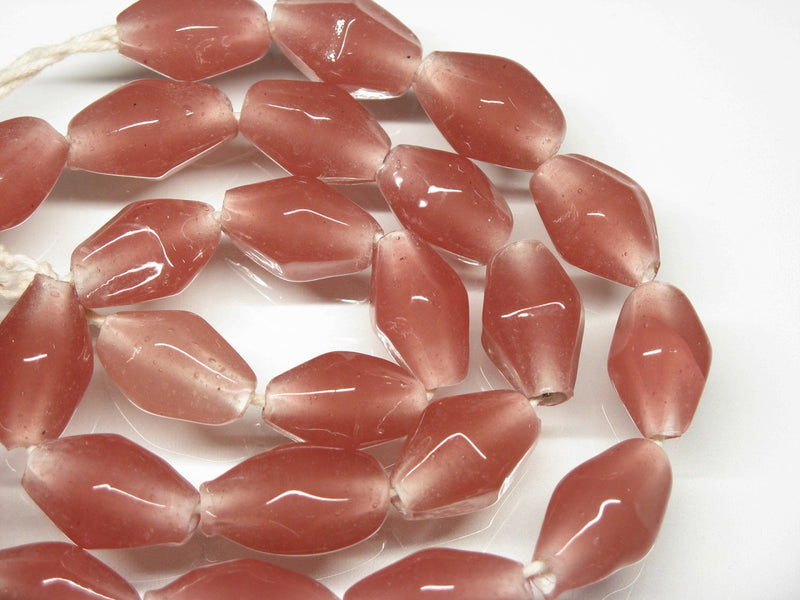 TOKO-BEADS AG038N-06 Glass bead (strand) 10~11mm AG038N-06 ひし形とんぼ玉（連） 10~11mm Asian bead & African bead  Handmade,Lampeork,bead,asia,india,ethnic,parts,accessory,beads とんぼ玉,ビーズ,トンボ玉,アジア,インド,エスニック,手作り,パーツ,アクセサリー