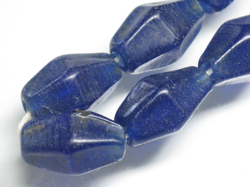 TOKO-BEADS AG038-97N Glass bead limited color (strand) 10~12mm AG038-97N ひし形とんぼ玉限定色（連） 10~12mm Asian bead & African bead  Handmade,Lampeork,bead,asia,india,ethnic,parts,accessory,beads とんぼ玉,ビーズ,トンボ玉,アジア,インド,エスニック,手作り,パーツ,アクセサリー