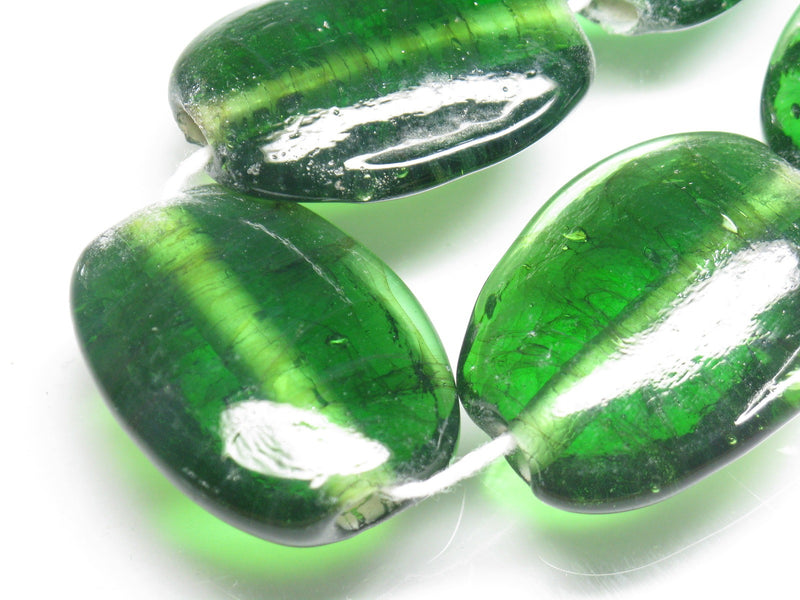 TOKO-BEADS AG040-55N Glass bead (strand) 22~27mm AG040-55N オーバルビーズ（連） 22~27mm Asian bead & African bead  Handmade,Lampeork,bead,asia,india,ethnic,parts,accessory,beads とんぼ玉,ビーズ,トンボ玉,アジア,インド,エスニック,手作り,パーツ,アクセサリー