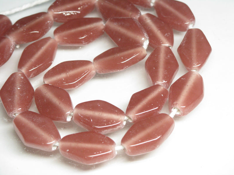 TOKO-BEADS AG042N-17 Glass bead (strand) 12~13mm AG042N-17 単色ひし形フラットビーズ L（連） 12~13mm Asian bead & African bead  Handmade,Lampeork,bead,asia,india,ethnic,parts,accessory,beads とんぼ玉,ビーズ,トンボ玉,アジア,インド,エスニック,手作り,パーツ,アクセサリー