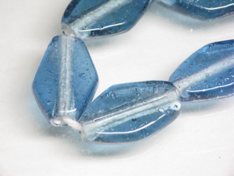 TOKO-BEADS AG042N-19 Glass bead (strand) 12~13mm AG042N-19 単色ひし形フラットビーズ L（連） 12~13mm Asian bead & African bead  Handmade,Lampeork,bead,asia,india,ethnic,parts,accessory,beads とんぼ玉,ビーズ,トンボ玉,アジア,インド,エスニック,手作り,パーツ,アクセサリー