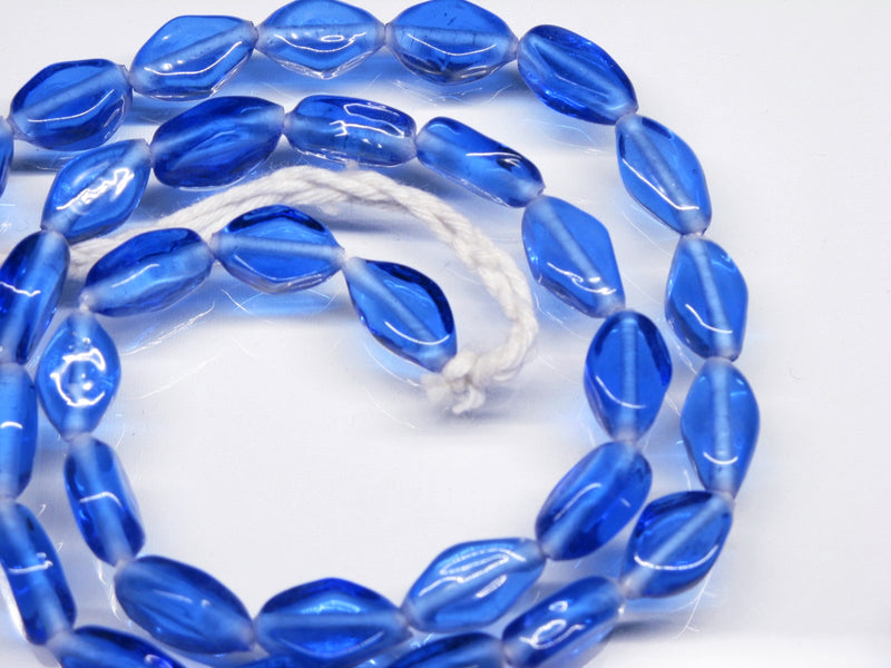 TOKO-BEADS AG042-84N Glass bead (strand) 8mm AG042-84N 単色ひし形フラットビーズ（連） 8mm Asian bead & African bead  Handmade,Lampeork,bead,asia,india,ethnic,parts,accessory,beads とんぼ玉,ビーズ,トンボ玉,アジア,インド,エスニック,手作り,パーツ,アクセサリー