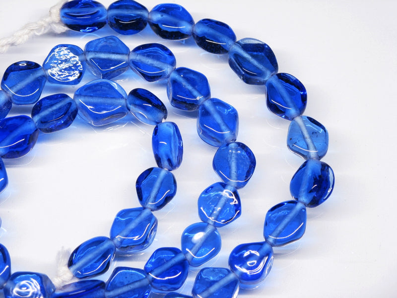TOKO-BEADS AG042N-98 Glass bead  (strand) 8~10mm AG042N-98 単色ひし形フラットビーズ（連） 8~10mm Asian bead & African bead  Handmade,Lampeork,bead,asia,india,ethnic,parts,accessory,beads とんぼ玉,ビーズ,トンボ玉,アジア,インド,エスニック,手作り,パーツ,アクセサリー