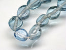 TOKO-BEADS AG042-99N Glass bead (Strand) 8~9mm AG042-99N 単色ひし形フラットビーズ（連） 8~9mm Asian bead & African bead  Handmade,Lampeork,bead,asia,india,ethnic,parts,accessory,beads とんぼ玉,ビーズ,トンボ玉,アジア,インド,エスニック,手作り,パーツ,アクセサリー
