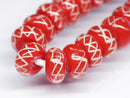 TOKO-BEADS | TOKO-BEADS |AG044-01N リング型とんぼ玉（連） 8~8.5mm | TOKO-BEADS |AG044-01N Glass bead (strand) 8~8.5mm Asian bead & African bead  Handmade,Lampeork,bead,asia,india,ethnic,parts,accessory,beads とんぼ玉,ビーズ,トンボ玉,アジア,インド,エスニック,手作り,パーツ,アクセサリー