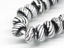 TOKO-BEADS | TOKO-BEADS |AG044-06N リング型とんぼ玉（連） 8~9mm | TOKO-BEADS |AG044-06N Glass bead (strand) 8~9mm Asian bead & African bead  Handmade,Lampeork,bead,asia,india,ethnic,parts,accessory,beads とんぼ玉,ビーズ,トンボ玉,アジア,インド,エスニック,手作り,パーツ,アクセサリー