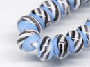 TOKO-BEADS | TOKO-BEADS |AG044-08N リング型とんぼ玉（連） 8~9mm | TOKO-BEADS |AG044-08N Glass bead (strand) 8~9mm Asian bead & African bead  Handmade,Lampeork,bead,asia,india,ethnic,parts,accessory,beads とんぼ玉,ビーズ,トンボ玉,アジア,インド,エスニック,手作り,パーツ,アクセサリー