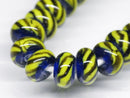 TOKO-BEADS | TOKO-BEADS |AG044-09N リング型とんぼ玉（連） 8~9mm | TOKO-BEADS |AG044-09N Glass bead (strand) 8~9mm Asian bead & African bead  Handmade,Lampeork,bead,asia,india,ethnic,parts,accessory,beads とんぼ玉,ビーズ,トンボ玉,アジア,インド,エスニック,手作り,パーツ,アクセサリー