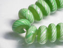 TOKO-BEADS | TOKO-BEADS |AG044-33N リング型とんぼ玉（連） 10~11mm | TOKO-BEADS |AG044-33N Glass bead (strand) 10~11mm Asian bead & African bead  Handmade,Lampeork,bead,asia,india,ethnic,parts,accessory,beads とんぼ玉,ビーズ,トンボ玉,アジア,インド,エスニック,手作り,パーツ,アクセサリー