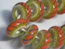 TOKO-BEADS | TOKO-BEADS |AG044-40N リング型とんぼ玉（連） 15~16mm | TOKO-BEADS |AG044-40N Glass bead (strand) 15~16mm Asian bead & African bead  Handmade,Lampeork,bead,asia,india,ethnic,parts,accessory,beads とんぼ玉,ビーズ,トンボ玉,アジア,インド,エスニック,手作り,パーツ,アクセサリー