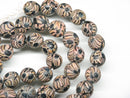 TOKO-BEADS AG045N-04 Glass bead (strand) 9.5~10.5mm AG045N-04 とんぼ玉（連） 9.5~10.5mm Asian bead & African bead  Handmade,Lampeork,bead,asia,india,ethnic,parts,accessory,beads とんぼ玉,ビーズ,トンボ玉,アジア,インド,エスニック,手作り,パーツ,アクセサリー