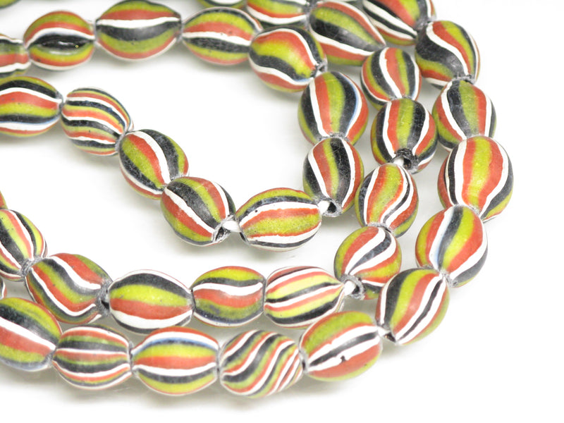 TOKO-BEADS AG047-83N Old Candy Glass bead (strand) 8~9mm AG047-83N オールドキャンディビーズ（連） 8~9mm Asian bead & African bead  Handmade,Lampeork,bead,asia,india,ethnic,parts,accessory,beads とんぼ玉,ビーズ,トンボ玉,アジア,インド,エスニック,手作り,パーツ,アクセサリー