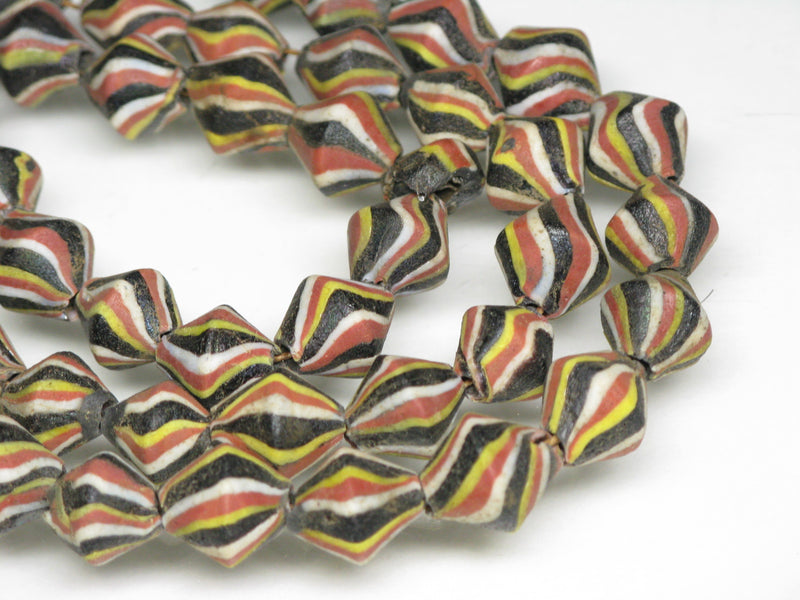 TOKO-BEADS AG047-87N Old Candy Glass bead (strand) 8.5~10mm AG047-87N オールドキャンディビーズ（連） 8.5~10mm Asian bead & African bead  Handmade,Lampeork,bead,asia,india,ethnic,parts,accessory,beads とんぼ玉,ビーズ,トンボ玉,アジア,インド,エスニック,手作り,パーツ,アクセサリー