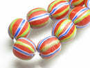 TOKO-BEADS AG047-71N Old Candy Glass bead (strand) 12~13mm AG047-71N オールドキャンディビーズ（連） 12~13mm Asian bead & African bead  Handmade,Lampeork,bead,asia,india,ethnic,parts,accessory,beads とんぼ玉,ビーズ,トンボ玉,アジア,インド,エスニック,手作り,パーツ,アクセサリー
