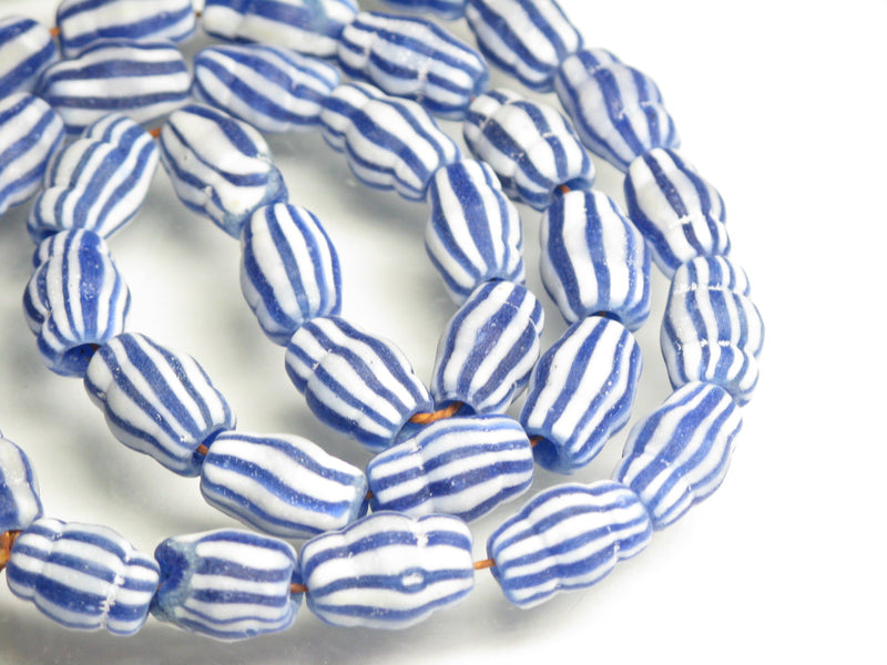 TOKO-BEADS AG047-74N Old Candy Glass bead (strand only) 6~8.5mm AG047-74N オールドキャンディビーズ（連のみ） 6~8.5mm Asian bead & African bead  Handmade,Lampeork,bead,asia,india,ethnic,parts,accessory,beads とんぼ玉,ビーズ,トンボ玉,アジア,インド,エスニック,手作り,パーツ,アクセサリー
