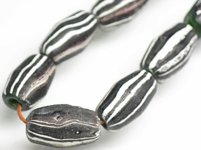 TOKO-BEADS AG047-76N Old Candy Glass bead (strand only) 7~9mm AG047-76N オールドキャンディビーズ（連のみ） 7~9mm Asian bead & African bead  Handmade,Lampeork,bead,asia,india,ethnic,parts,accessory,beads とんぼ玉,ビーズ,トンボ玉,アジア,インド,エスニック,手作り,パーツ,アクセサリー