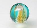 TOKO-BEADS | TOKO-BEADS |AG048-07S シルバーフォイルビーズ 12mm | TOKO-BEADS |AG048-07S Silver Foil Glass bead 12mm Asian bead & African bead  Handmade,Lampeork,bead,asia,india,ethnic,parts,accessory,beads とんぼ玉,ビーズ,トンボ玉,アジア,インド,エスニック,手作り,パーツ,アクセサリー