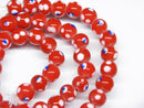 TOKO-BEADS AG050N-07 Glass bead (strand) 8.5~9.5mm AG050N-07 とんぼ玉（連） 8.5~9.5mm Asian bead & African bead  Handmade,Lampeork,bead,asia,india,ethnic,parts,accessory,beads とんぼ玉,ビーズ,トンボ玉,アジア,インド,エスニック,手作り,パーツ,アクセサリー