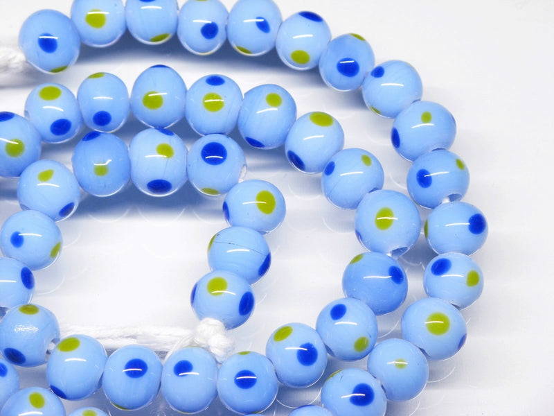 TOKO-BEADS AG050N-11 Glass bead (strand) 8.5~9.5mm AG050N-11 とんぼ玉（連） 8.5~9.5mm Asian bead & African bead  Handmade,Lampeork,bead,asia,india,ethnic,parts,accessory,beads とんぼ玉,ビーズ,トンボ玉,アジア,インド,エスニック,手作り,パーツ,アクセサリー