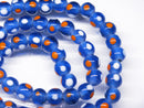TOKO-BEADS AG050N-12 Glass bead (strand) 8.5~9.5mm AG050N-12 とんぼ玉（連） 8.5~9.5mm Asian bead & African bead  Handmade,Lampeork,bead,asia,india,ethnic,parts,accessory,beads とんぼ玉,ビーズ,トンボ玉,アジア,インド,エスニック,手作り,パーツ,アクセサリー