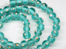 TOKO-BEADS AG050N-15 Glass bead (strand) 8.5~9.5mm AG050N-15 とんぼ玉（連） 8.5~9.5mm Asian bead & African bead  Handmade,Lampeork,bead,asia,india,ethnic,parts,accessory,beads とんぼ玉,ビーズ,トンボ玉,アジア,インド,エスニック,手作り,パーツ,アクセサリー