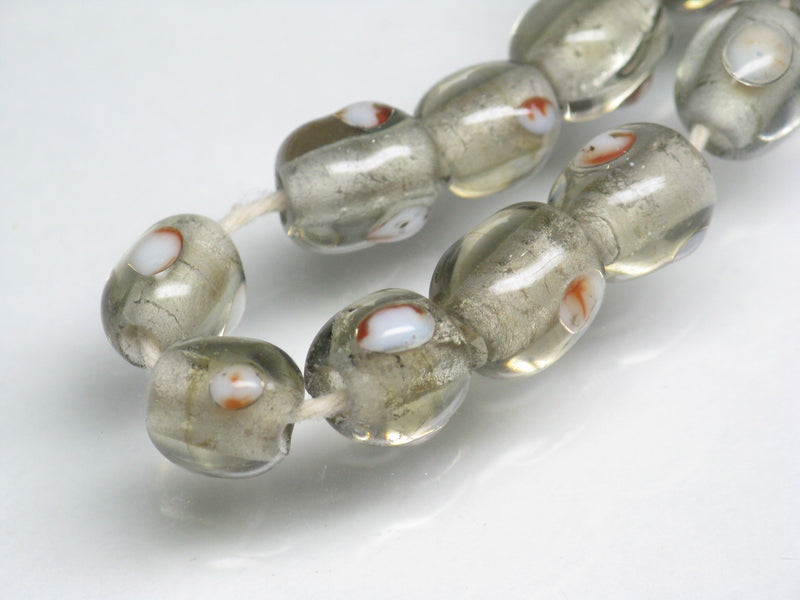 TOKO-BEADS AG050-26N Glass bead (strand) 6.5~7mm AG050-26N とんぼ玉（連） 6.5~7mm Asian bead & African bead  Handmade,Lampeork,bead,asia,india,ethnic,parts,accessory,beads とんぼ玉,ビーズ,トンボ玉,アジア,インド,エスニック,手作り,パーツ,アクセサリー