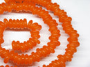 TOKO-BEADS AG051N-03 Glass bead (strand) 8~10mm AG051N-03 リング型ビーズ（連） 8~10mm Asian bead & African bead  Handmade,Lampeork,bead,asia,india,ethnic,parts,accessory,beads とんぼ玉,ビーズ,トンボ玉,アジア,インド,エスニック,手作り,パーツ,アクセサリー