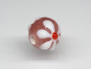 TOKO-BEADS AG058-05S Glass bead 10mm AG058-05S フラワービーズ 10mm Asian bead & African bead  Handmade,Lampeork,bead,asia,india,ethnic,parts,accessory,beads とんぼ玉,ビーズ,トンボ玉,アジア,インド,エスニック,手作り,パーツ,アクセサリー