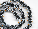 TOKO-BEADS AG058-12N Glass bead(Strand) 10mm AG058-12N フラワービーズ(連) 10mm Asian bead & African bead  Handmade,Lampeork,bead,asia,india,ethnic,parts,accessory,beads とんぼ玉,ビーズ,トンボ玉,アジア,インド,エスニック,手作り,パーツ,アクセサリー
