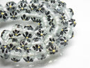TOKO-BEADS AG058-32N Glass bead(Strand) 10~11mm AG058-32N フラワービーズ(連) 10~11mm Asian bead & African bead  Handmade,Lampeork,bead,asia,india,ethnic,parts,accessory,beads とんぼ玉,ビーズ,トンボ玉,アジア,インド,エスニック,手作り,パーツ,アクセサリー