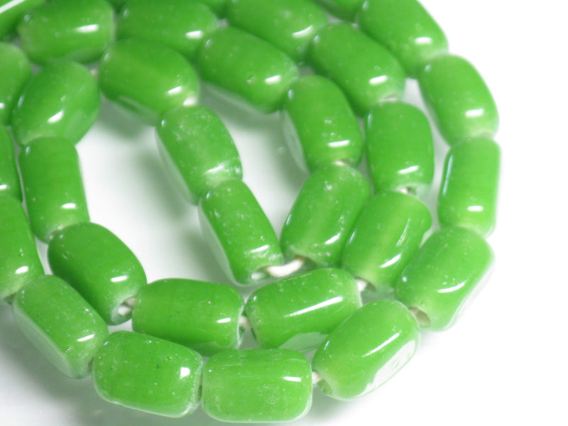 | TOKO-BEADS |AG059N-27 スティックビーズS （連） 7~8mmとんぼ玉,ビーズ,トンボ玉,アジア,インド,エスニック,手作り,パーツ,アクセサリー