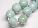 TOKO-BEADS AG063-66N Glass bead (strand) 15~16mm AG063-66N 単色丸玉大（連） 15~16mm Asian bead & African bead  Handmade,Lampeork,bead,asia,india,ethnic,parts,accessory,beads とんぼ玉,ビーズ,トンボ玉,アジア,インド,エスニック,手作り,パーツ,アクセサリー